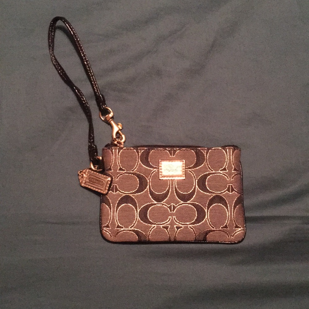 Coach wristlet